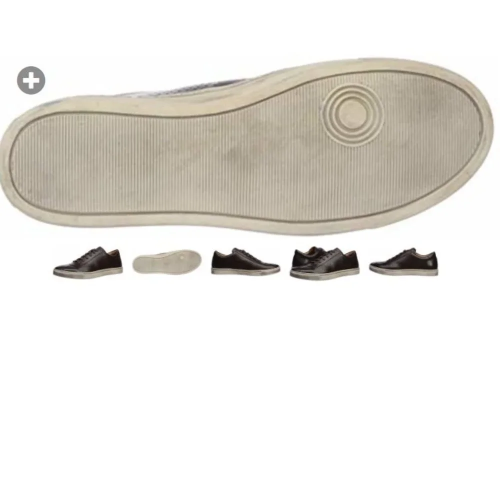 NWB Brothers United Perforated Detail Sneakers 8.5 - Picture 2 of 8